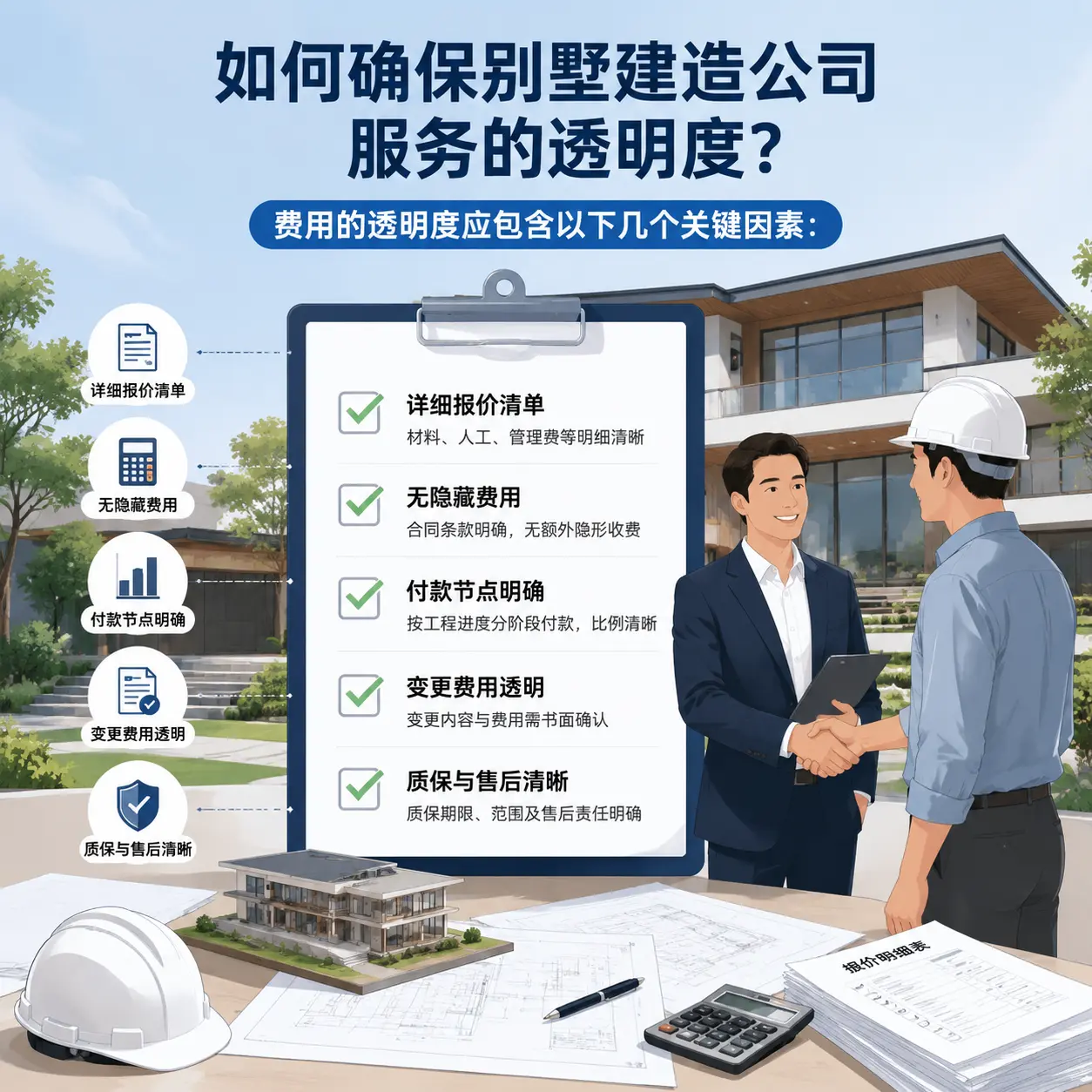 在 岑巩 如何确保别墅建造公司服务的透明度?