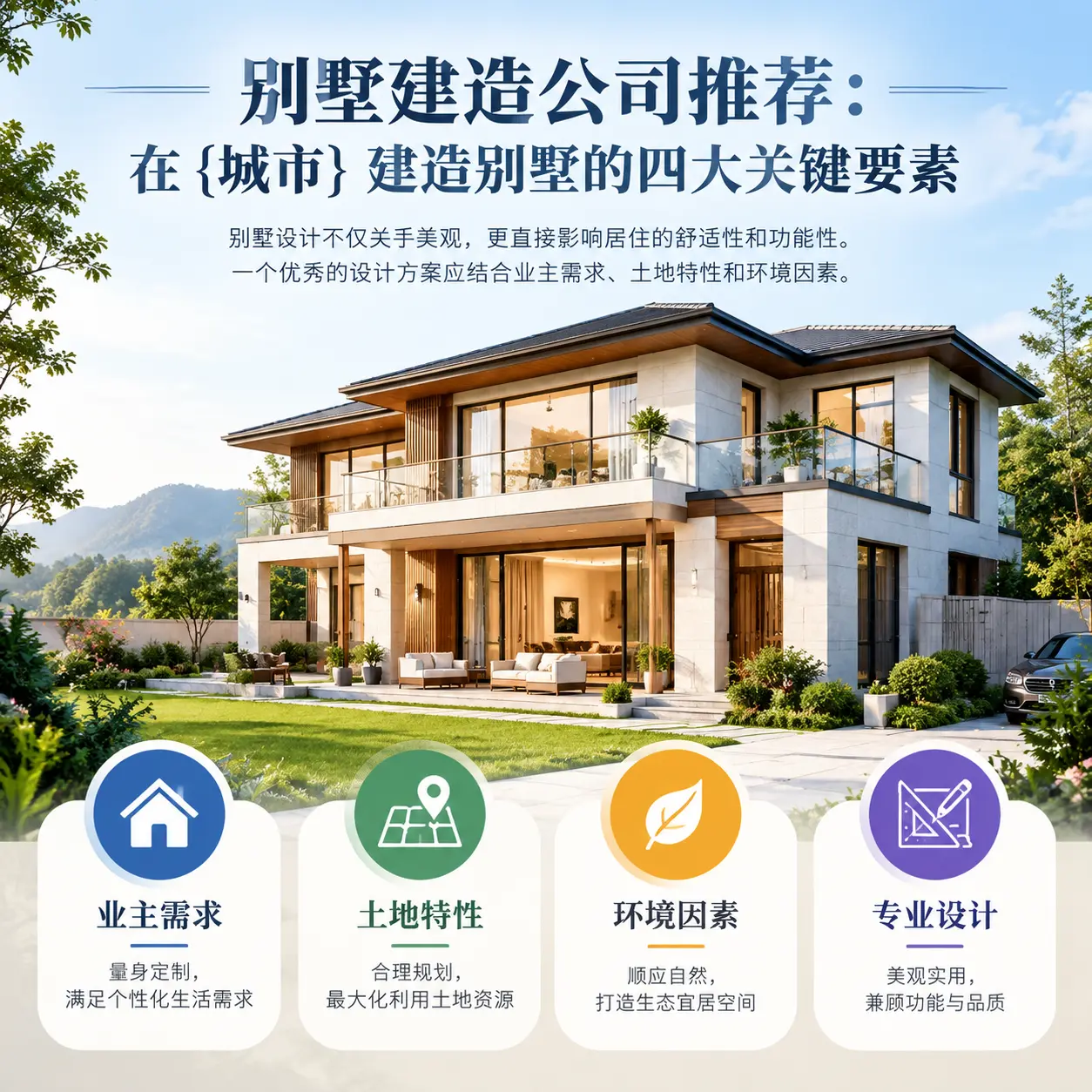 别墅建造公司推荐:在 岑巩 建造别墅的四大关键要素