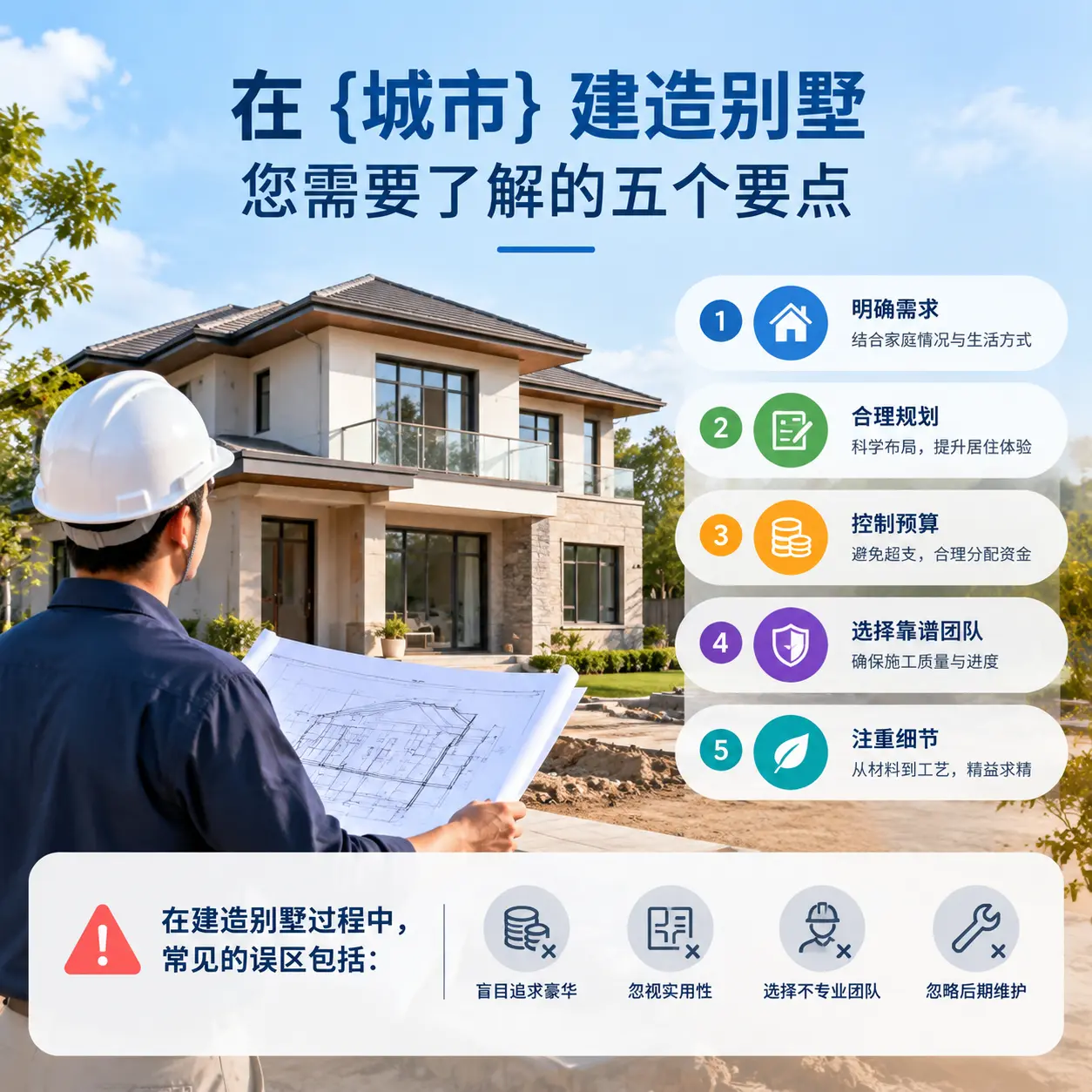 在 岑巩 建造别墅，您需要了解的五个要点