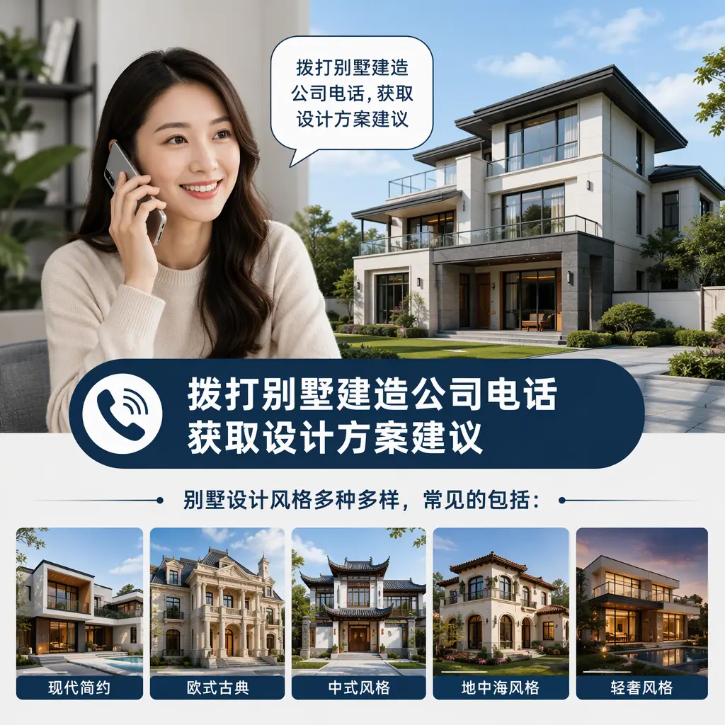 拨打岑巩别墅建造公司电话，获取设计方案建议